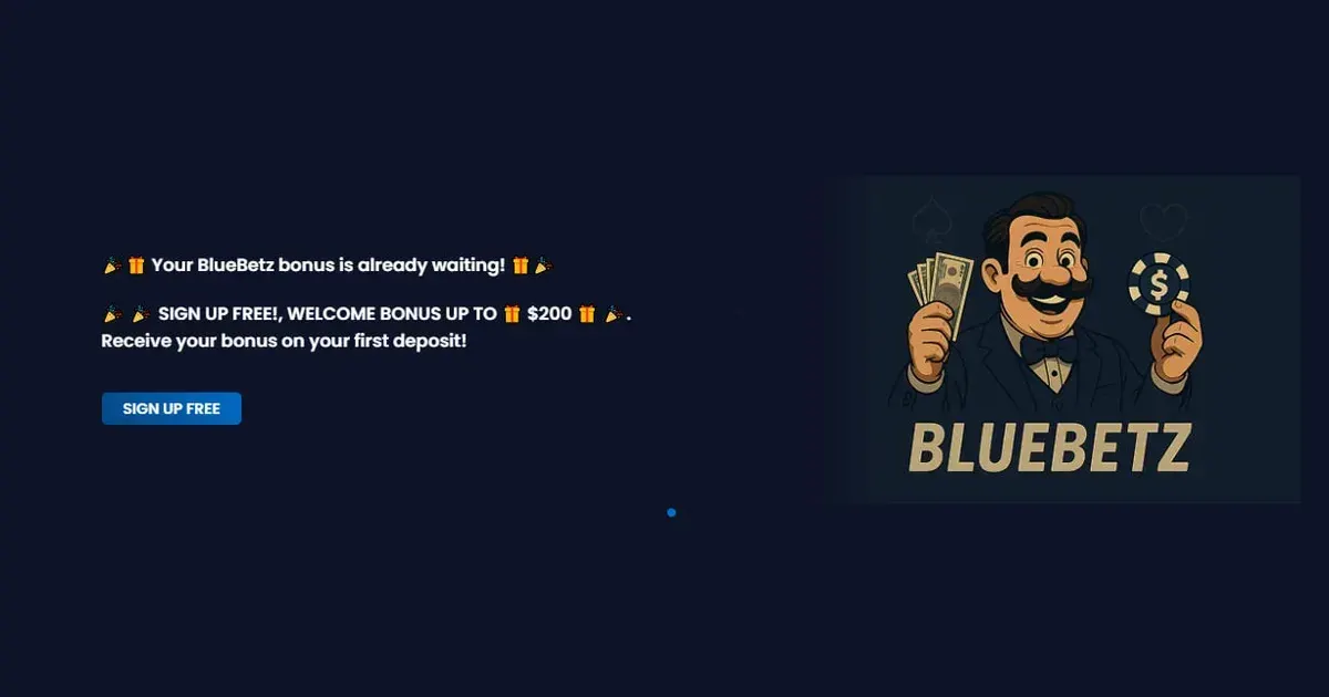 Welcome bonus